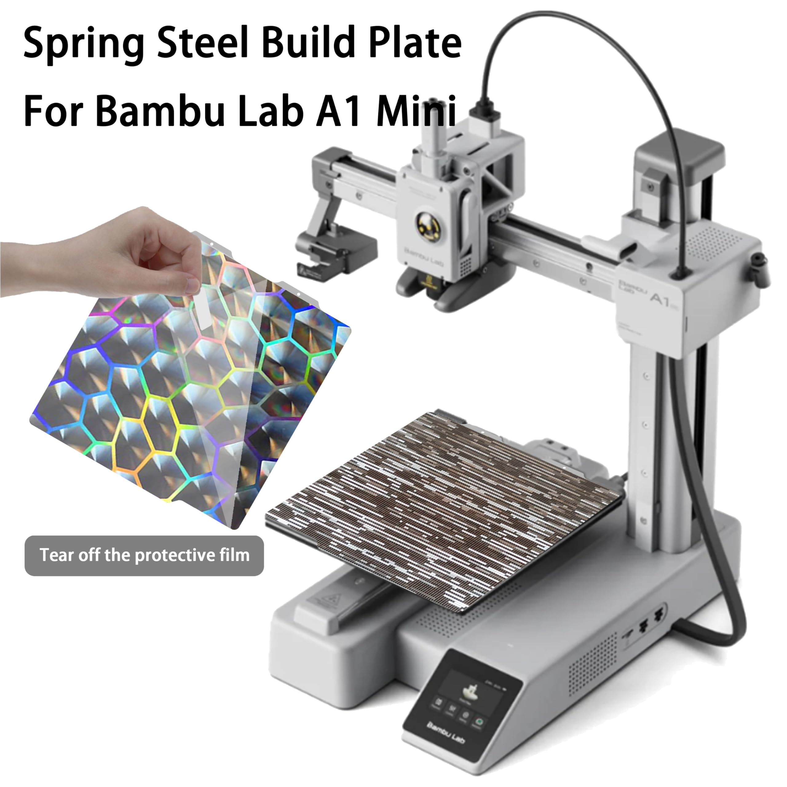 Amazon.co.jp: Tinytrees Bambu Lab A1 Mini用ビルドプレート:A1ミニ